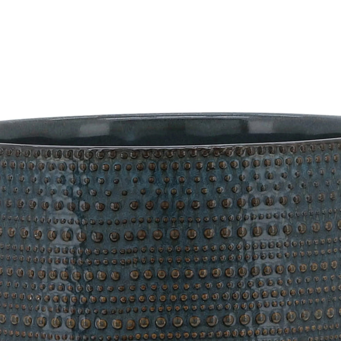 8' DOTTED PLANTER W/ WOOD STAND, GREEN Default -DTYStore