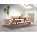 Beige and Natural Side Chair (Set of 2) - DTYStore