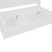 Twin Size Wooden Daybed With Hydraulic bed and All-in-One Cabinet and Shelf, White - DTYStore