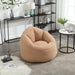 Bedding Bean Bag Sofa Chair High Pressure Foam Bean Bag Chair Adult Material with Padded Foam Padding Compressed Bean Bag With Footrest - DTYStore