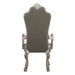 Grey and Vintage Bone White Arm Chairs (Set of 2) - DTYStore