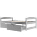 Twin Size Platform Bed with Two Drawers - DTYStore