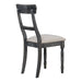 Light Brown and Weathered Grey Side Chairs (Set of 2) - DTYStore