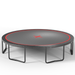 YC 16FT trampoline Pumpkin- Black Red - DTYStore