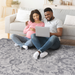 DTY Signature Collection 8X10 Grey/Silver/Oriental Non-Shedding Living Room Bedroom Dining Home Office Stylish and Stain Resistant Area Rug - DTYStore