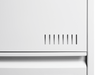 Filing Cabinet Lateral File Cabinet 2 Drawer, White Filing Cabinets with Lock, Locking Metal File Cabinets Three Drawer Office Cabinet for Legal/Letter/A4/F4 Home Offic - DTYStore