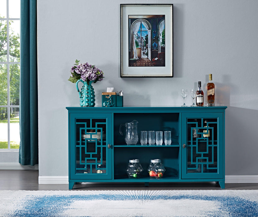 60" Sideboard Buffet Table /Storage Cabinet - DTYStore