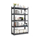 72"H 5 Tier Metal Shelves for Storage Garage Shelving 2000LBS Heavy Duty Storage Shelves Adjustable Garage Shelf Industrial Shelving Unit Storage Utility Rack,35.4"W*15.7"D*72"H,Black - DTYStore