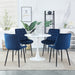 Dining Chair 2PCS（BLUE），Modern style，New technology，Suitable for restaurants, cafes, taverns, offices, living rooms, reception rooms.Simple structure, easy installation. - DTYStore