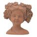 8x4x9' Visage Head Bust Planter, Brown - Home Wall Planter Default -DTYStore