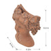 8x4x9' Visage Head Bust Planter, Brown - Home Wall Planter Default -DTYStore