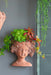 8x4x9' Visage Head Bust Planter, Brown - Home Wall Planter Default -DTYStore