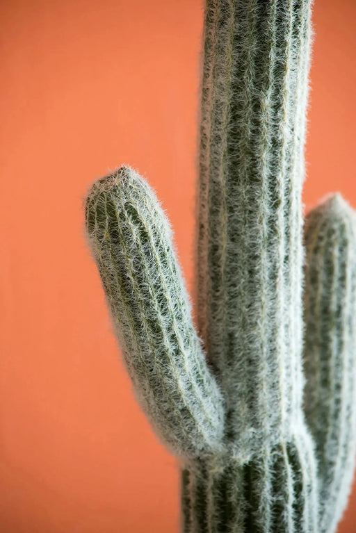 8x5x24.5'H Artificial Saguaro Cactus in Black Pot Default -DTYStore
