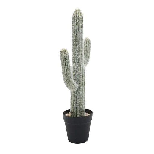 8x5x24.5'H Artificial Saguaro Cactus in Black Pot Default -DTYStore