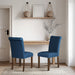 Upholstered Dining Chair with Nailhead Trim Set of 2 - DTYStore