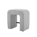 24'' Boucle stool Set of 2,Dining Chairs for Home Kitchen Island,Grey - DTYStore