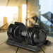 52LBS Adjustable dumbbell steel and plastic - DTYStore