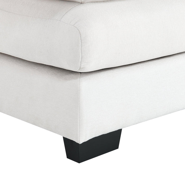 Modern U-shaped Sectional Sofa with Waist Pillows, 6-seat Upholstered Sleeper Couch - DTYStore