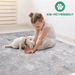 DTY Signature Collection 8X10 Grey/Multi/Abstract Non-Shedding Living Room Bedroom Dining Home Office Stylish and Stain Resistant Area Rug - DTYStore