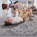 DTY Signature Collection 8X10 Grey/Silver/Oriental Non-Shedding Living Room Bedroom Dining Home Office Stylish and Stain Resistant Area Rug - DTYStore