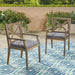 PERLA DINING CHAIR,2PCS with 2 Cushions - DTYStore