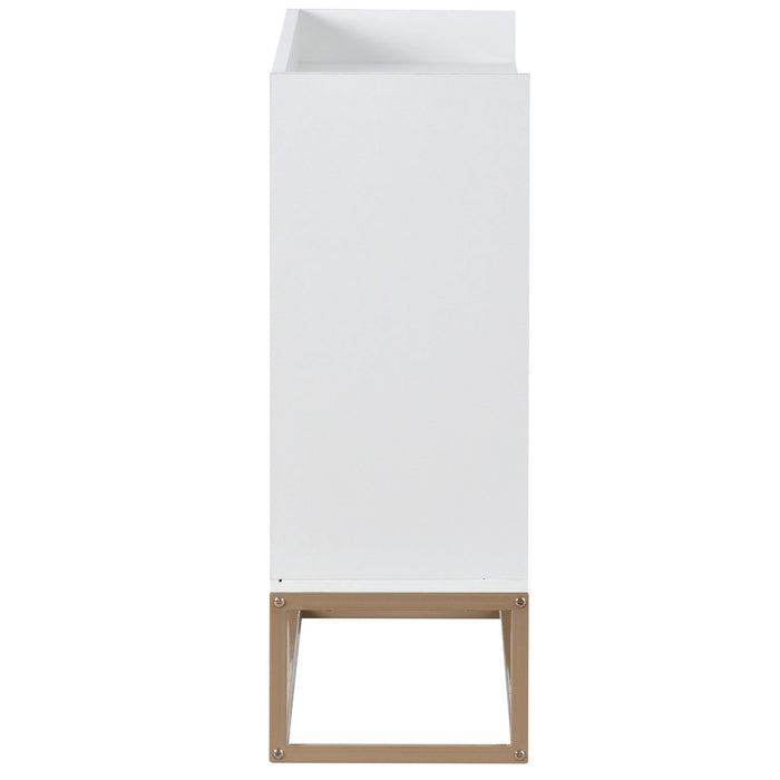 Modern Sideboard Elegant Buffet Cabinet with Large Storage Space for Dining Room, Entryway - DTYStore