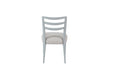 Ladderback Side Dining Chair is Ocean Colored Finish Set of 2 - DTYStore