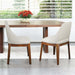 Weston Dining Chair Set of 2 - Beige Linen - DTYStore