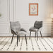 Luxury velvet dining chair two-piece set, modern and minimalist design, essential for home and restaurant use, high rebound seat cushion, stable metal frame, silent foot pad, various decorative styles - DTYStore