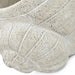 9.5x8.3x6' Decorative Sand and Cement Snail Planter with Textured Beige Finish Default -DTYStore