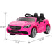 12V Kids SLC300 Ride On Toy Car, Electric Battery Powered Vehicles with LED Lights, Horn, for Children 3-6 - DTYStore