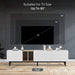 Modern TV Stand for 80'' TV with 3 Doors, Media Console Table, Entertainment Center with Large Storage Cabinet for Living Room, Bedroom - DTYStore