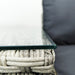5 Pieces PE Wicker Sectional Sofa Set with Gray Cushion - DTYStore
