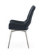JACK SWIVEL BLACK DINING CHAIR (KIT OF 2) - DTYStore