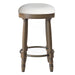 AGODY Bar Stools Set of 2, 26' Counter Height, 360° Swivel Wooden Barstool with Fabric Upholstered Seat, LIGHT OAK Finish, Stylish Accent for Kitchen, Dining, and Living Room - DTYStore