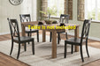 Casual Black Finish Side Chairs Set of 2 Pine Veneer Transitional Double-X Back Design Dining Room Furniture - DTYStore