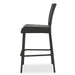 29' Outdoors PE Rattan Armless Barstools, Set of 2, Dark Brown - DTYStore