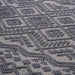 DTY Signature Collection 4X6 White/Gray /Traditional Indoor/Outdoor Area Rug - DTYStore