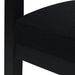 Americana Mid-Century Modern 26' Cane Back Counter Stool, Jet Black Woven - DTYStore