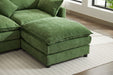Modular Sectional Sofa, 3-Seater Sofa, Modern L-Shaped Sofa for Living Room Bedroom Apartment,Green - DTYStore