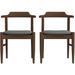 Daisy Gray Fabric Dining Chair (Set Of 2) - DTYStore