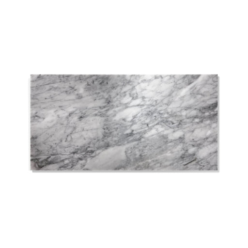 12*24 Carrara Marble, Gray Marble, Natural Marble, For Wall and Floor, Polished Marble Tile, 1 Box 4 pcs