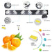 Modern 6-Light LED Vanity Light - Sleek Bathroom Wall Fixture, Iron & Acrylic, Dimmable & Energy-Efficient, Ideal for Mirror Lighting - DTYStore