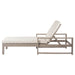 Outdoor Lounge Chairs, 5-Position Chaise Lounge Outdoor, Patio Chaise Lounge with Cushion & Adjustable Backrest, Pool Lounge Chairs for Backyard, Deck, and Lawn, Gray - DTYStore