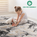 DTY Signature Collection 8X10 Grey /Abstract Non-Shedding Living Room Bedroom Dining Home Office Stylish and Stain Resistant Area Rug - DTYStore