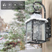 Large Outdoor Wall Lamps With Glass Supports multiple types of light bulbs (2pack) - DTYStore