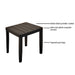 3PC Outdoor Aluminum Patio Furniture Chaise Lounge Set, 2 Chaise & 1 End Table with Modern Tapered Feet,Pneumatic Adjustable Backrest for Effortless Reclining, Wheels, Sunbrella Cushion, Ember Black - DTYStore