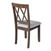 3 Piece Kitchen Dining Set with Drop Leaf Dining Table and 2 Dining Upholstered Chairs, Dining Room Set for Small Places, Brown
