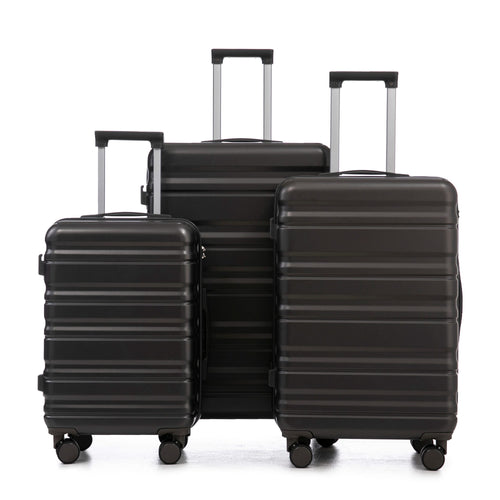 HIFINE TOURIST 20'/24'/28' 3 pcs/set in ABS Spinner Wheel Luggage, Carry on Suitcase, Matching Color, Combination Lock (Dark Gray) - Image 21