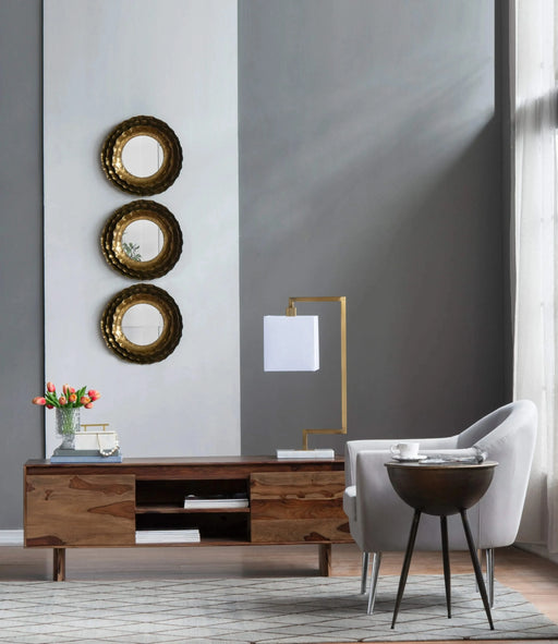 9x14.3x25.2' Metal Table Lamp Default -DTYStore